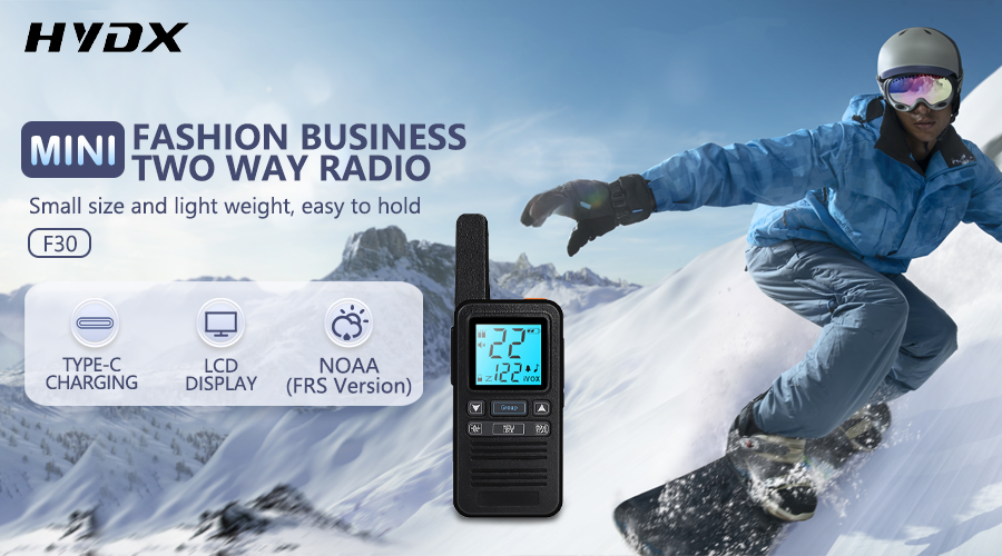 ski-ready FRS walkietalkieï¼›NOAA